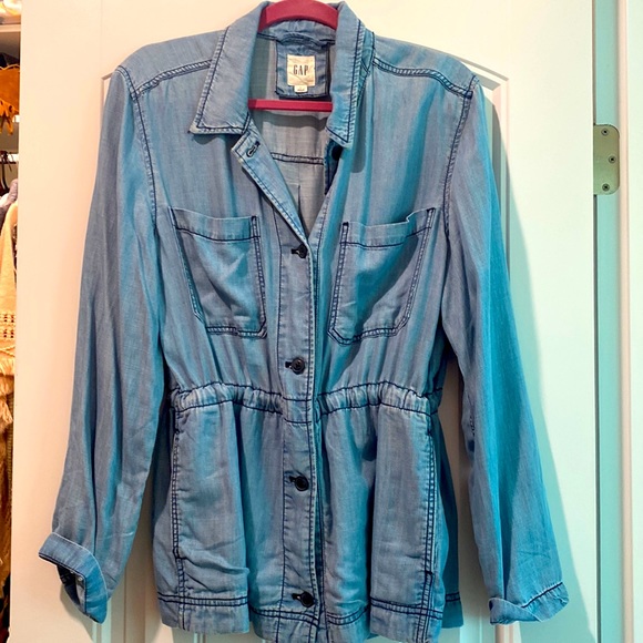 GAP Jackets & Coats Soft Denim Jacket Poshmark